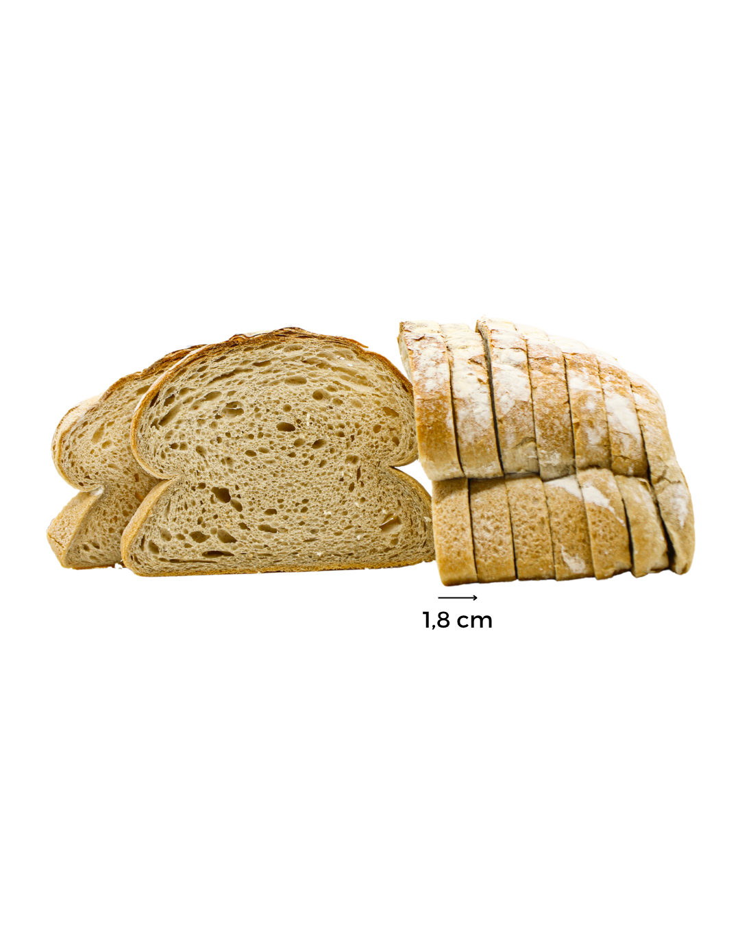 PÃO FORMA RÚSTICO FINO 500GR - 1UN
